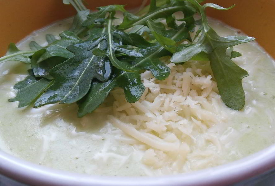 Крем-суп из картофеля и брокколи