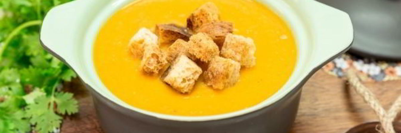 Крем-суп из красной чечевицы без картофеля