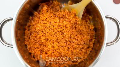 крем-суп из красной чечевицы без картофеля