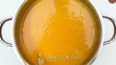 крем-суп из красной чечевицы без картофеля