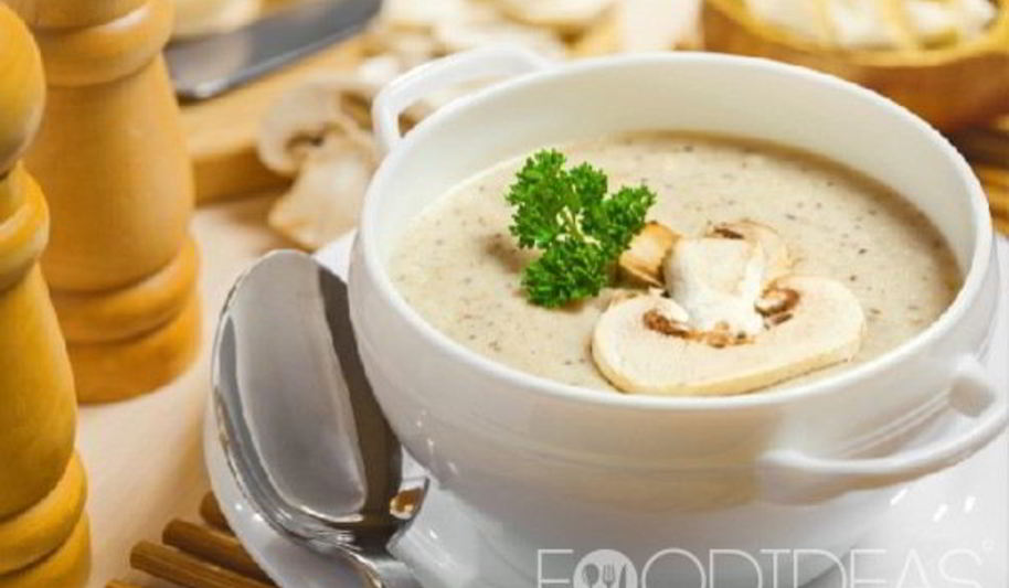 Рецепт крема-супа из шампиньонов со сливками