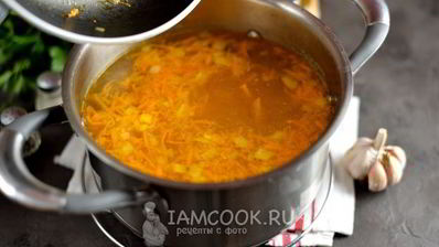 куриный суп с кабачком и вермишелью