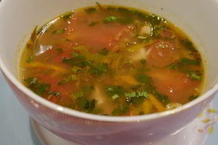 Куриный супчик с перловкой