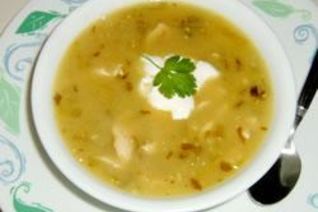 Мексиканский суп из физалиса