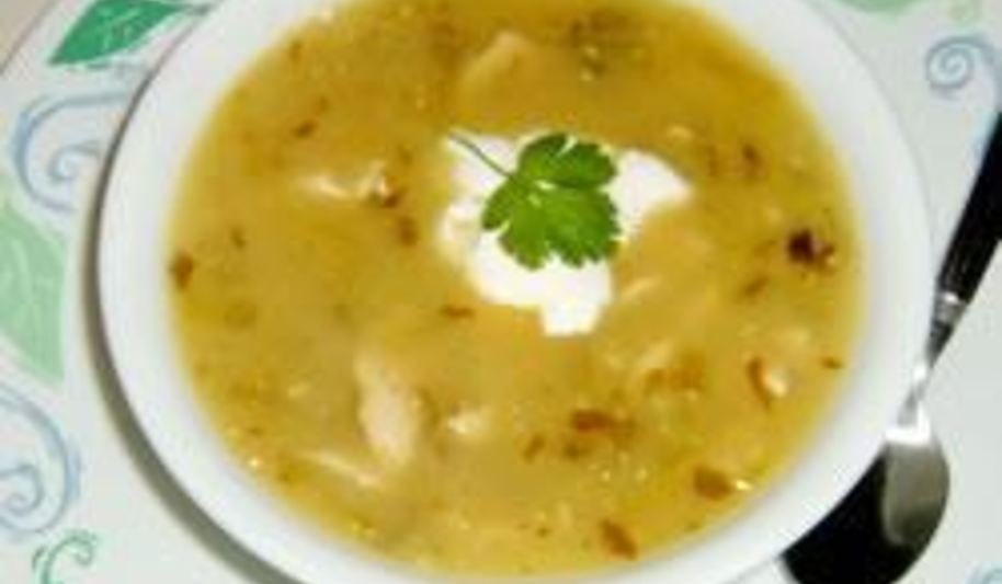 Рецепт мексиканского супа из физалиса