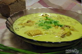 Необычный куриный суп