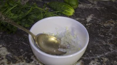 классическая окрошка на квасе