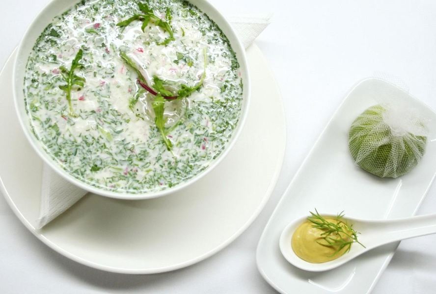 Окрошка на айране