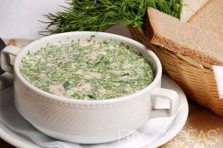 Окрошка на майонезе