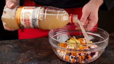 окрошка овощная