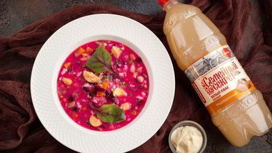 окрошка овощная