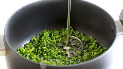 окрошка с мясом на кефире