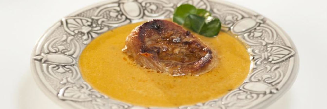 Острый карри-суп с индейкой