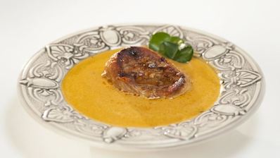 острый карри-суп с индейкой