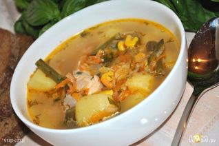 Куриный суп с овощами