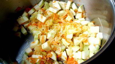 минестроне с курицей