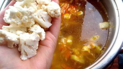 минестроне с курицей