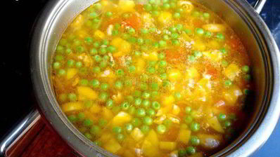 минестроне с курицей