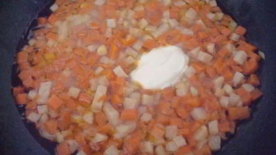 овощной крем-суп с имбирем