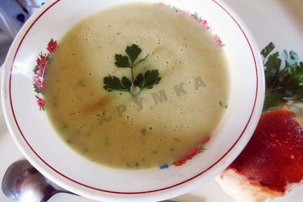 Овощной крем суп со сливками