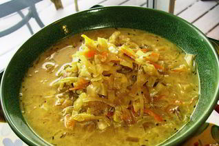 Суп с грибами