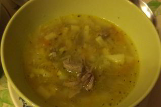 Суп с мясом