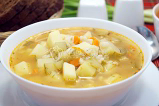 Суп с перловкой