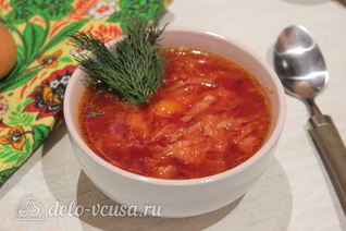 Свекольный суп
