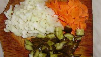 рассольник домашний