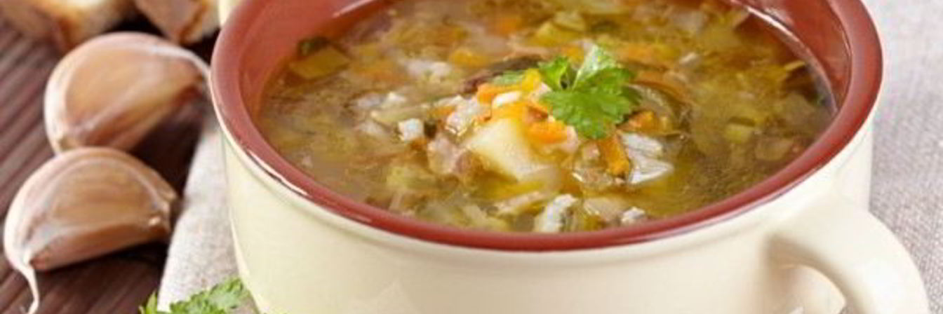 Суп Рассольник с рисом