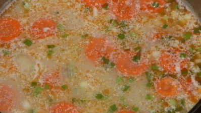 рыбный суп с икрой мойвы