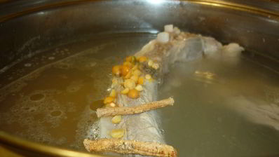 бабушкины щи из квашеной капусты с горохом