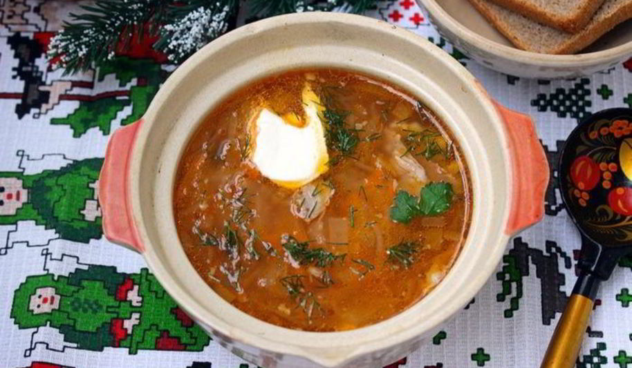 Рецепт деревенских зимних щей