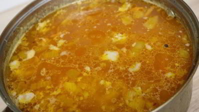 деревенские зимние щи