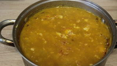 деревенские зимние щи