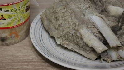 деревенские зимние щи