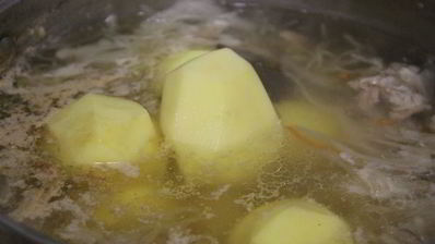 деревенские зимние щи