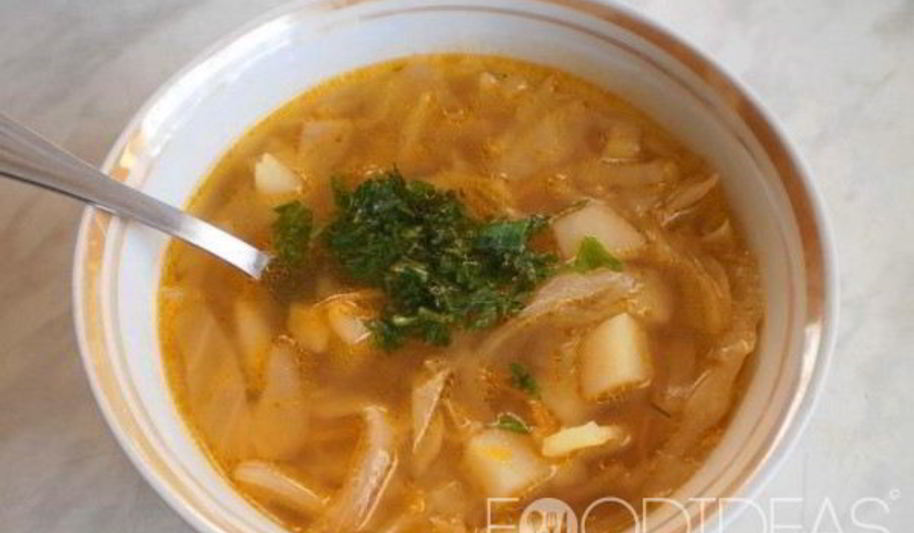 Рецепт постных щей из свежей капусты