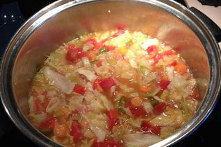 Постные щи в мультиварке