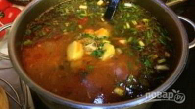 щи из кролика