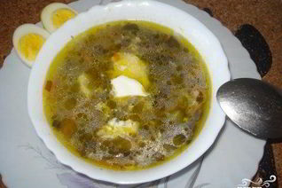 Щи из морской капусты