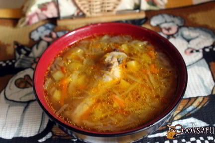 Щи из свежей капусты в мультиварке