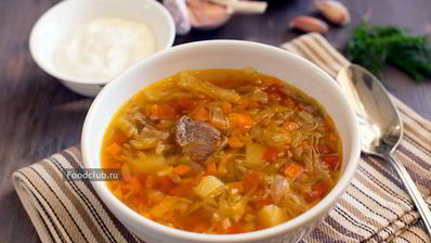 щи из свежей капусты