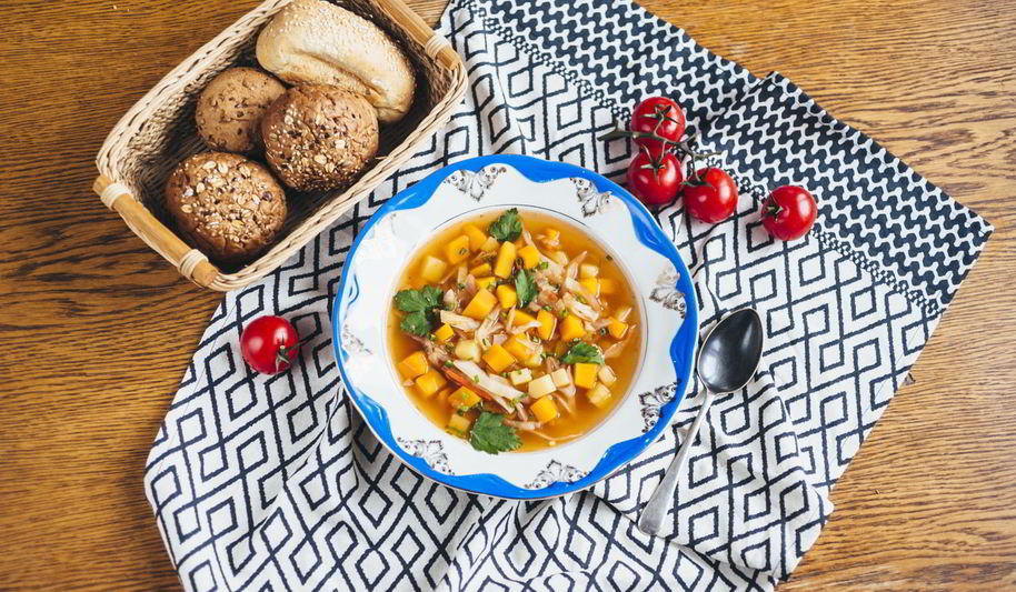 Рецепт щей постных с тыквой