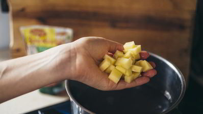 щи постные с тыквой