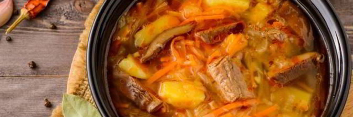 Щи со свежими грибами