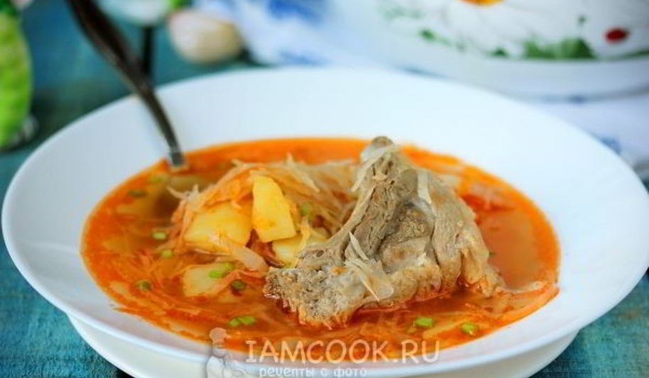 Рецепт щей со свининой