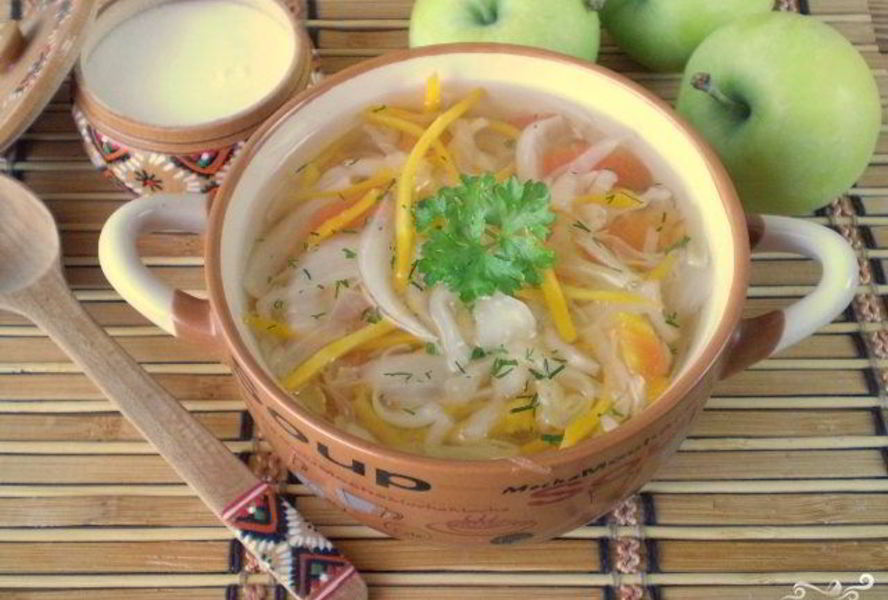 Вегетарианские щи