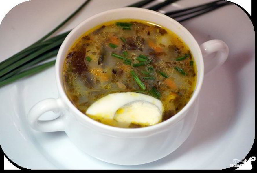 Зеленые щи со щавелем