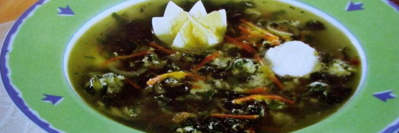 Зеленые щи в мультиварке